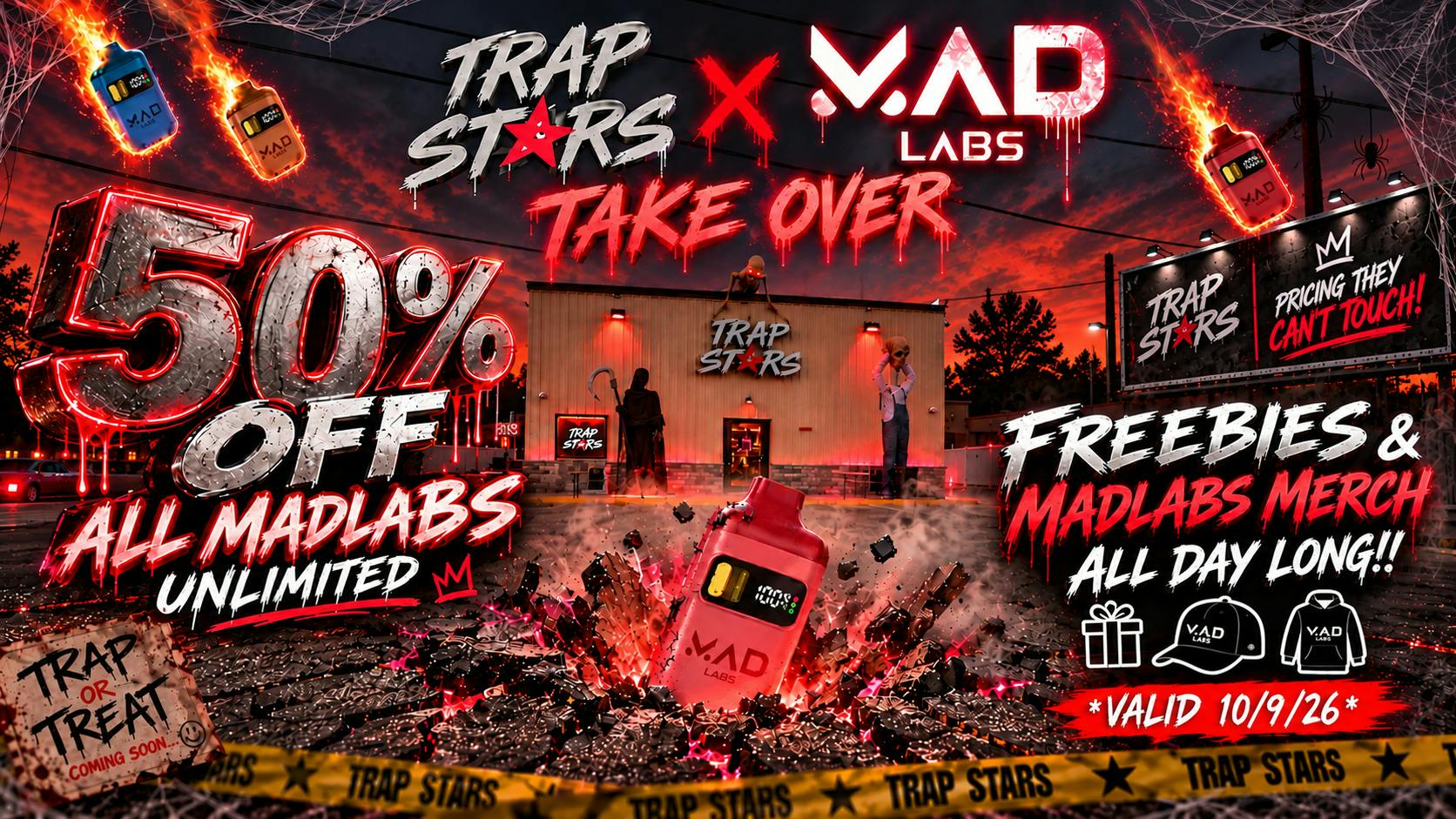 Trap Stars Outlet 50% OFF FIRST TIME CUSTOMERS! WE BEAT ALL DEALS!