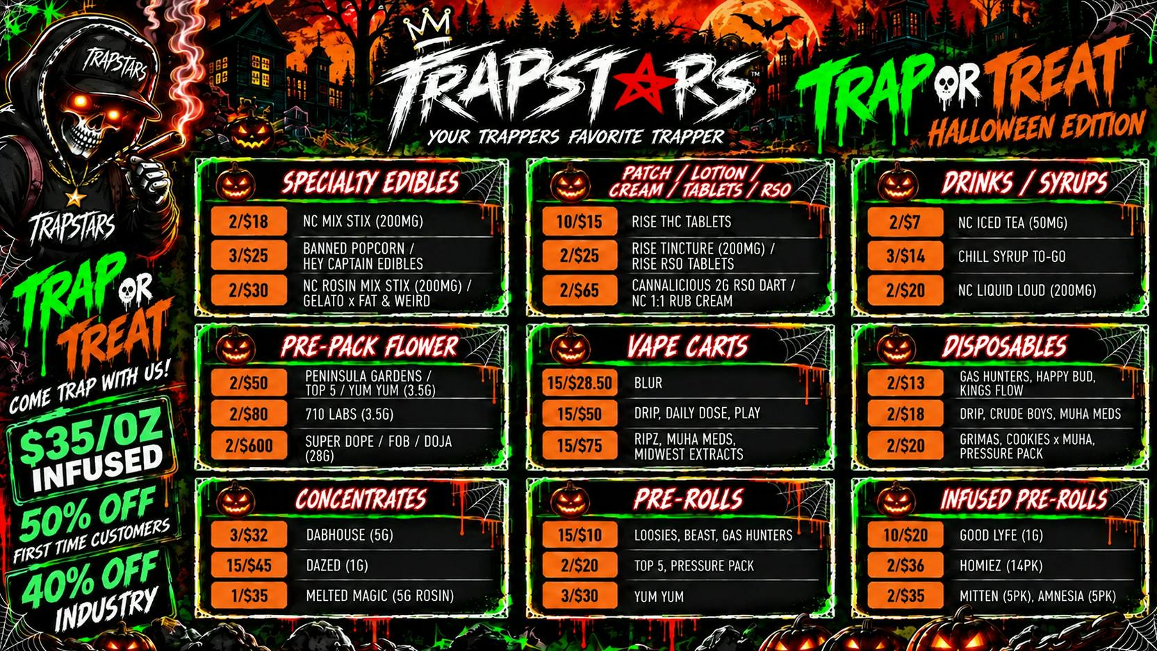 Trap Stars Outlet 50% OFF FIRST TIME CUSTOMERS! WE BEAT ALL DEALS!