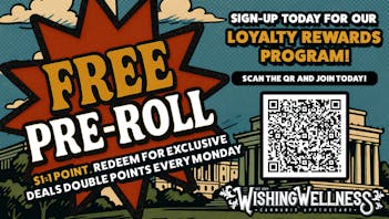 Wishing Wellness Join Our Loyalty Program – Get a Free Pre-Roll