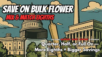 Wishing Wellness Save on Bulk Flower – Mix & Match Eighths