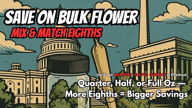 Wishing Wellness Save on Bulk Flower – Mix & Match Eighths
