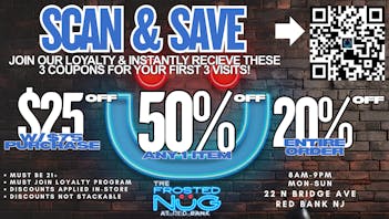 Frosted Nug at Red Bank Scan & Save Loyalty Deals