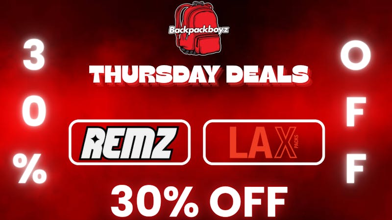Backpack Boyz San Bernardino 30% OFF LAX & REMZ – Thursdays Only!
