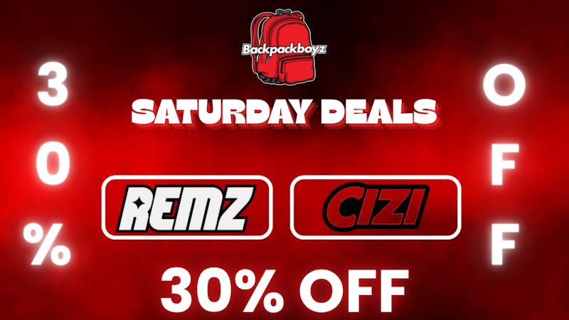 Backpack Boyz San Bernardino 🔥30% OFF REMZ & CIZI – Saturdays Only!