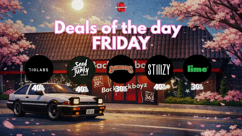 Backpack Boyz San Bernardino UP TO 40% OFF 710 LABS, DABWOODS, LIME, SEED JUNKY