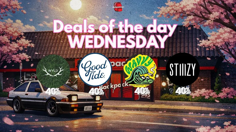 Backpack Boyz San Bernardino 40% OFF WYLD, GOOD TIDE & WAVVY!