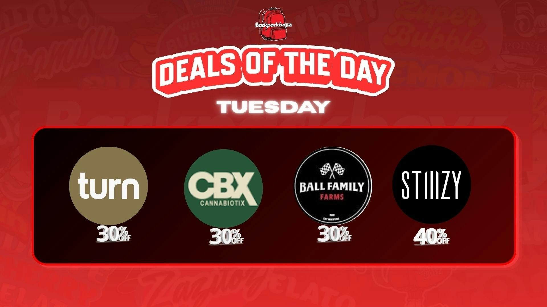 Backpack Boyz San Bernardino 30% OFF BALL FAMILY FARMS, TURN & CBX!