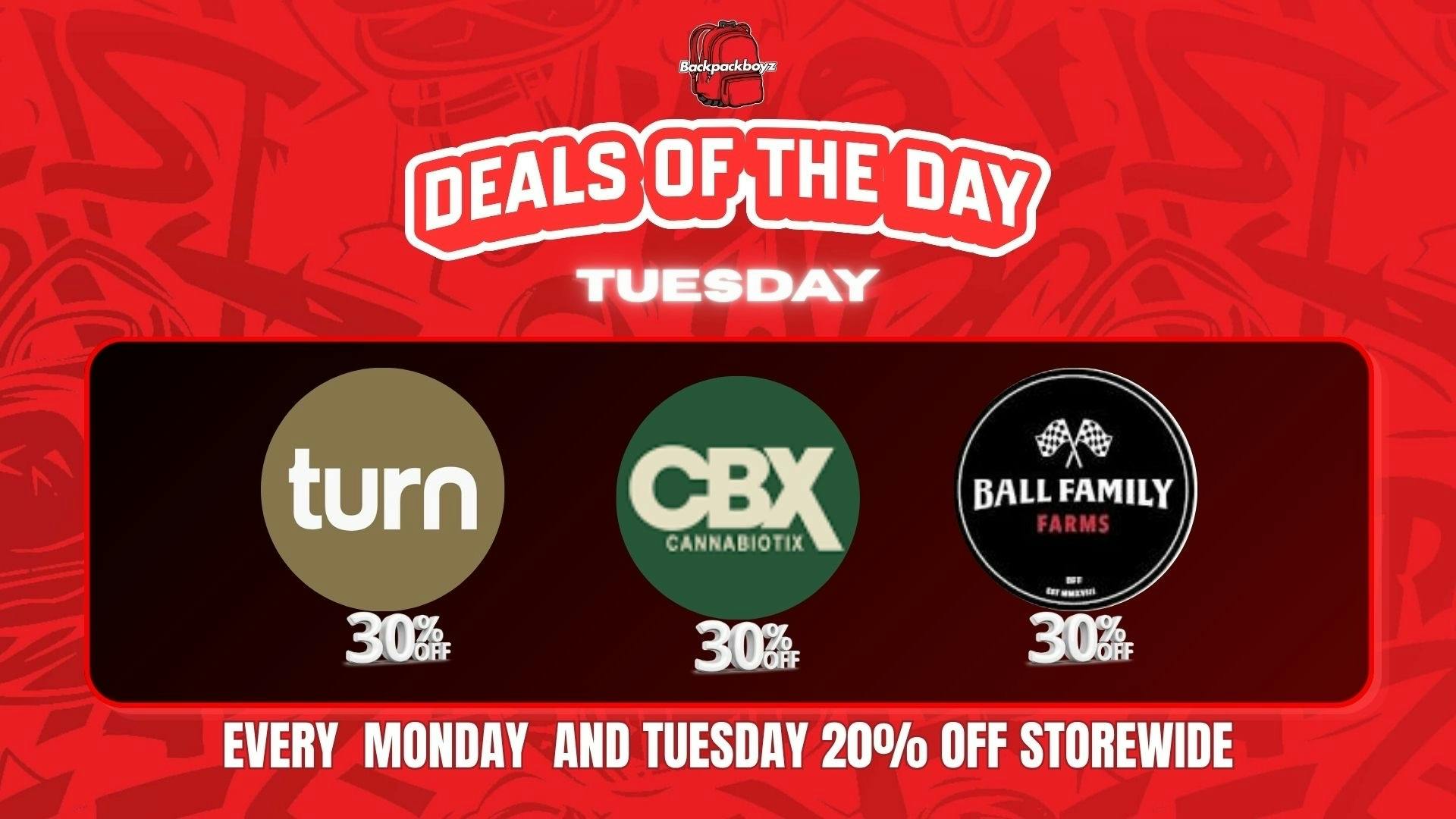 Backpack Boyz San Bernardino 30% OFF BALL FAMILY FARMS, TURN & CBX!