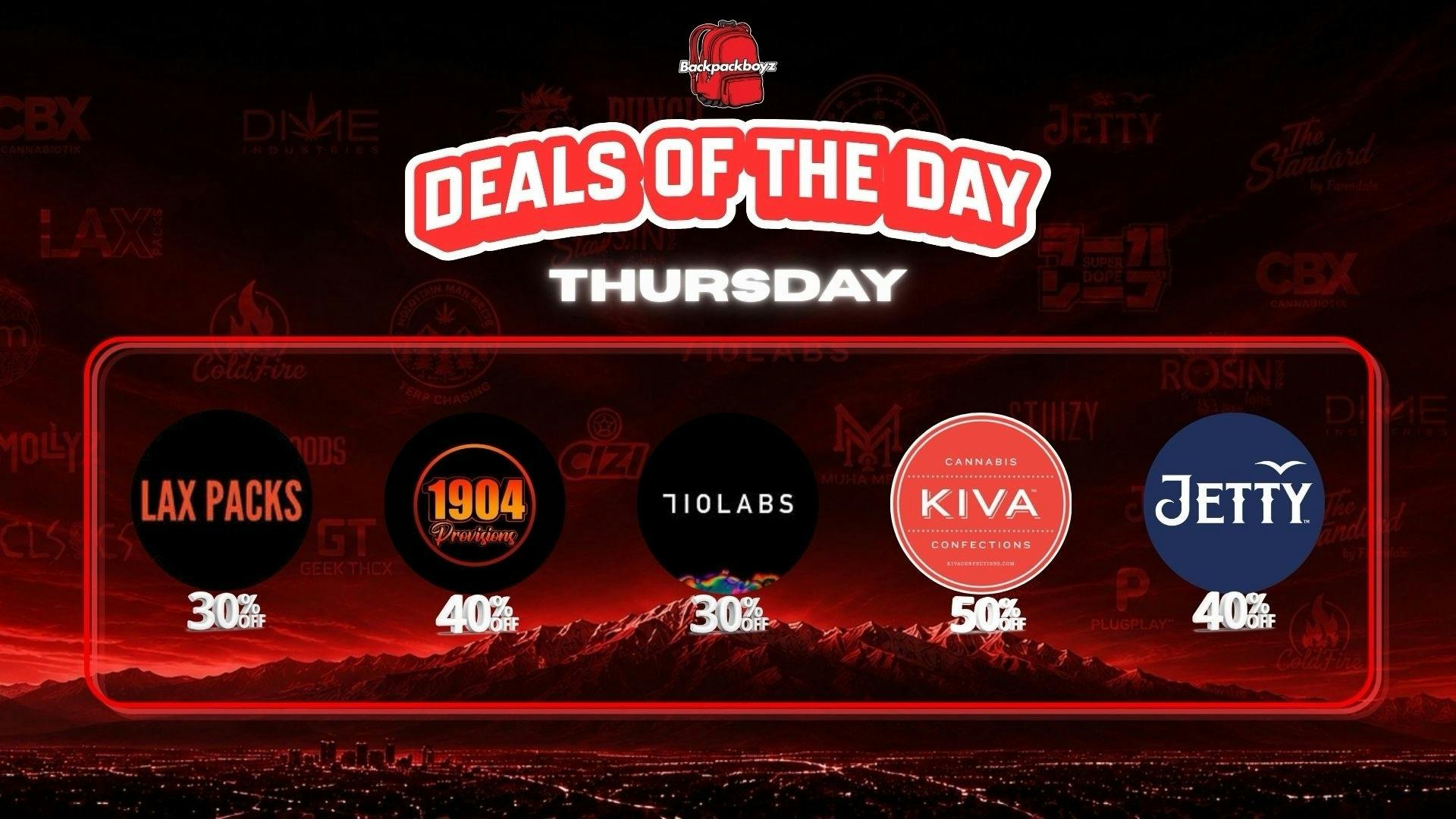 Backpack Boyz San Bernardino 30% OFF LAX & 710 LABS, 40% OFF KIVA, 1904 & JETTY