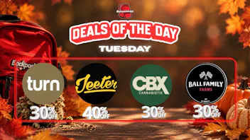 Backpack Boyz San Bernardino 30% OFF BALL FAMILY FARMS,TURN,CBX & JEETER 40%OFF