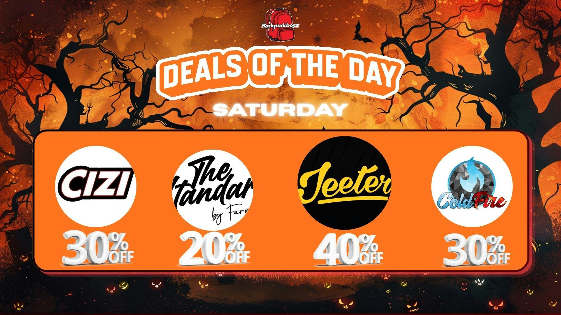 Backpack Boyz San Bernardino 40% JEETER, 30% COLDFIRE & CIZI, 20% THE STANDARD