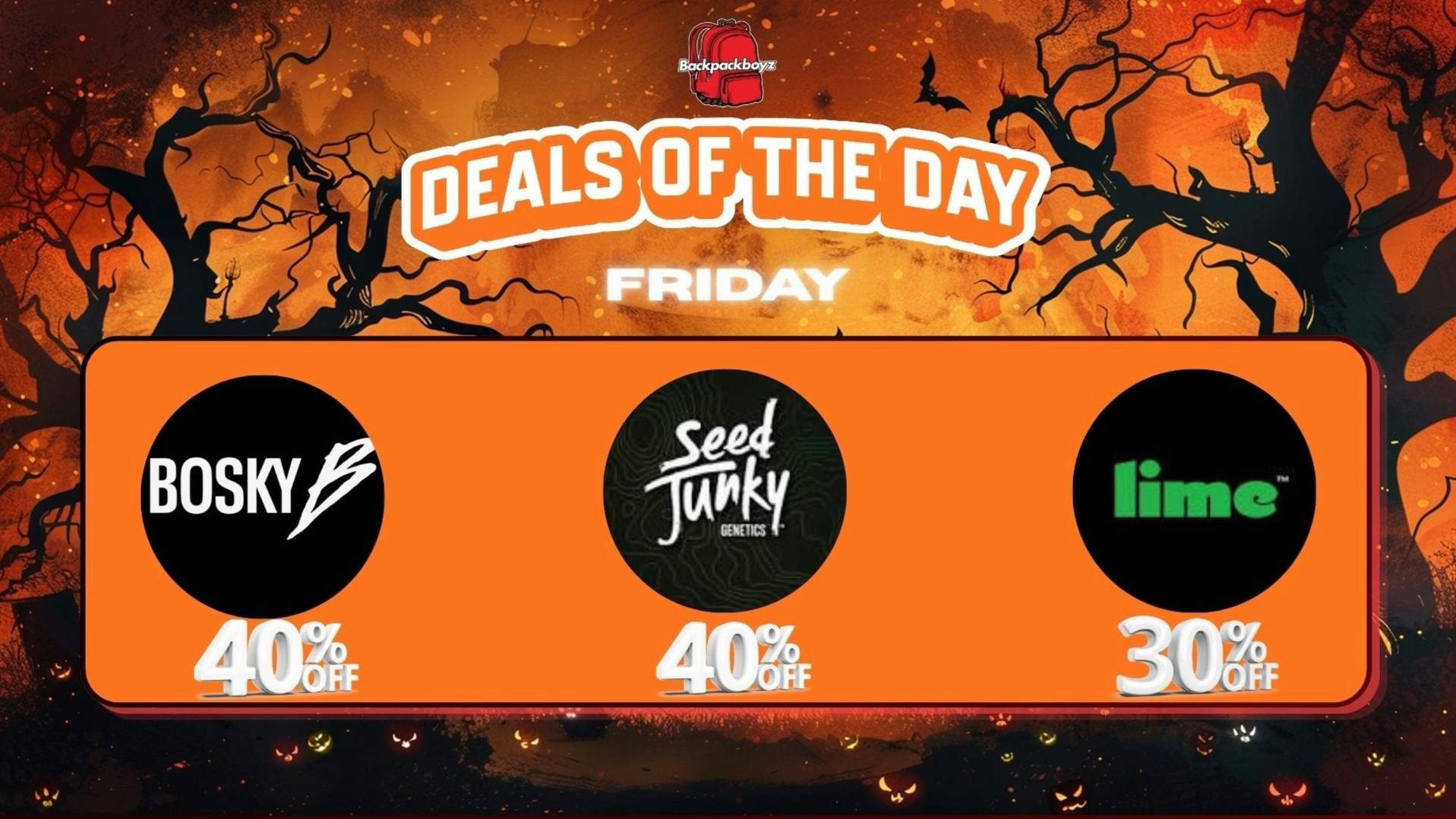 Backpack Boyz San Bernardino ENJOY UP TO 40% OFF BOSKY, SEED JUNKY & LIME