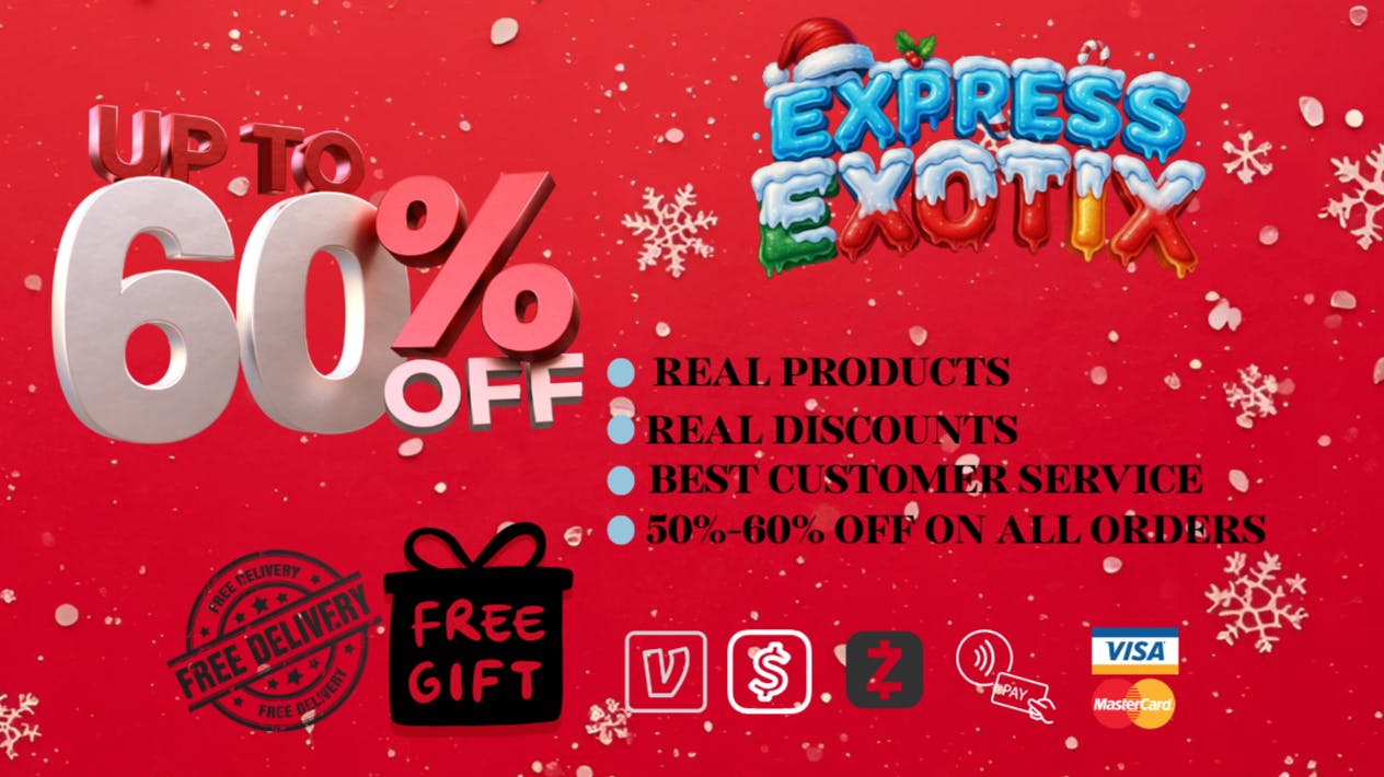 Express Exotix 🔥Up to 60% OFF EVERY ORDER + GIFT🔥