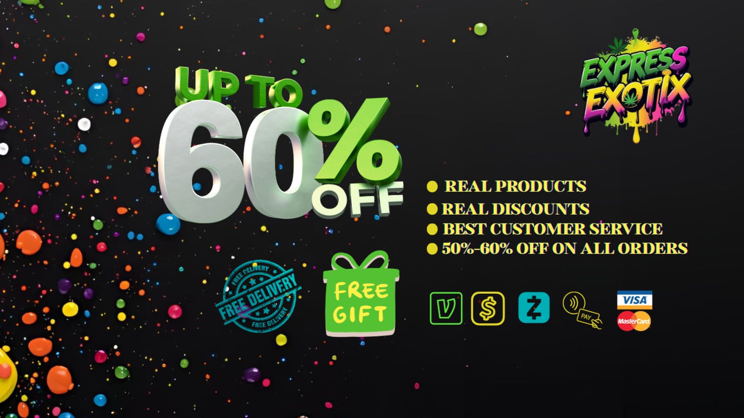 Express Exotix 🔥Up to 60% OFF EVERY ORDER + GIFT🔥