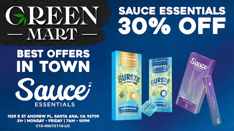 Green Mart 30% OFF ON ALL SAUCE!!
