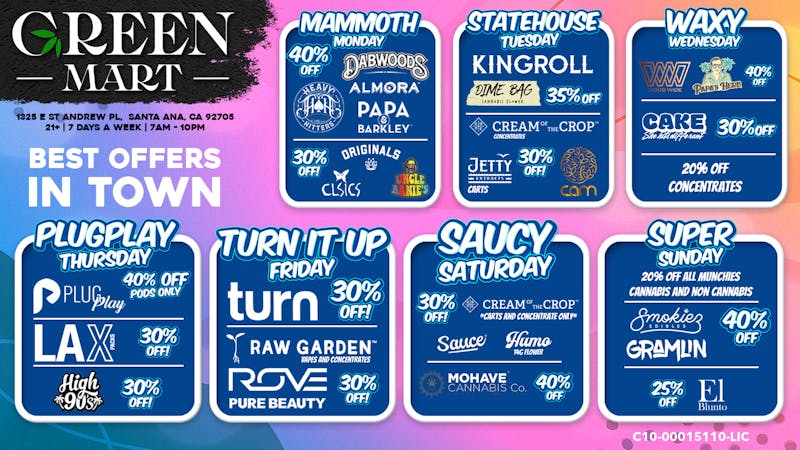 Green Mart 🌟 Weekly Deals at Green Mart 🌟
