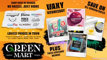 Green Mart Waxed Up Wednesday