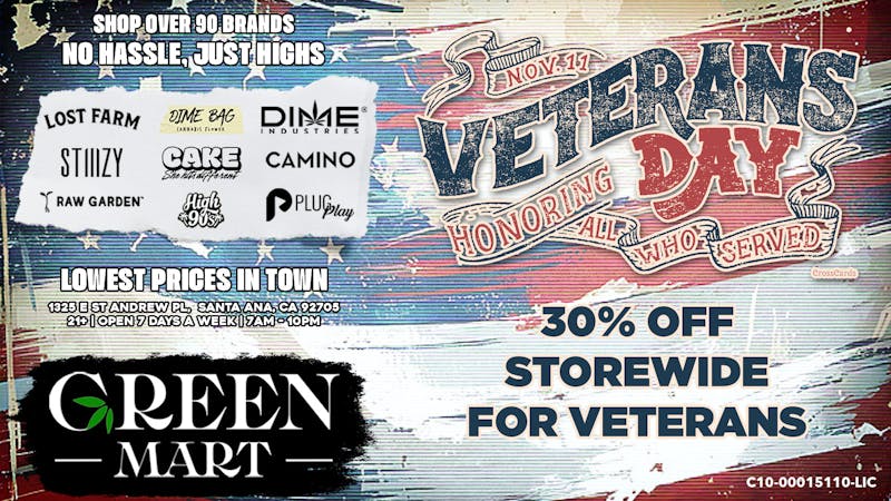 Green Mart 🎖️ VETERANS DAY SPECIAL – HONORING ALL 🎖️