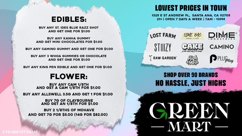 Green Mart 💥 Buy One, Get One for $1 Deals! 💥