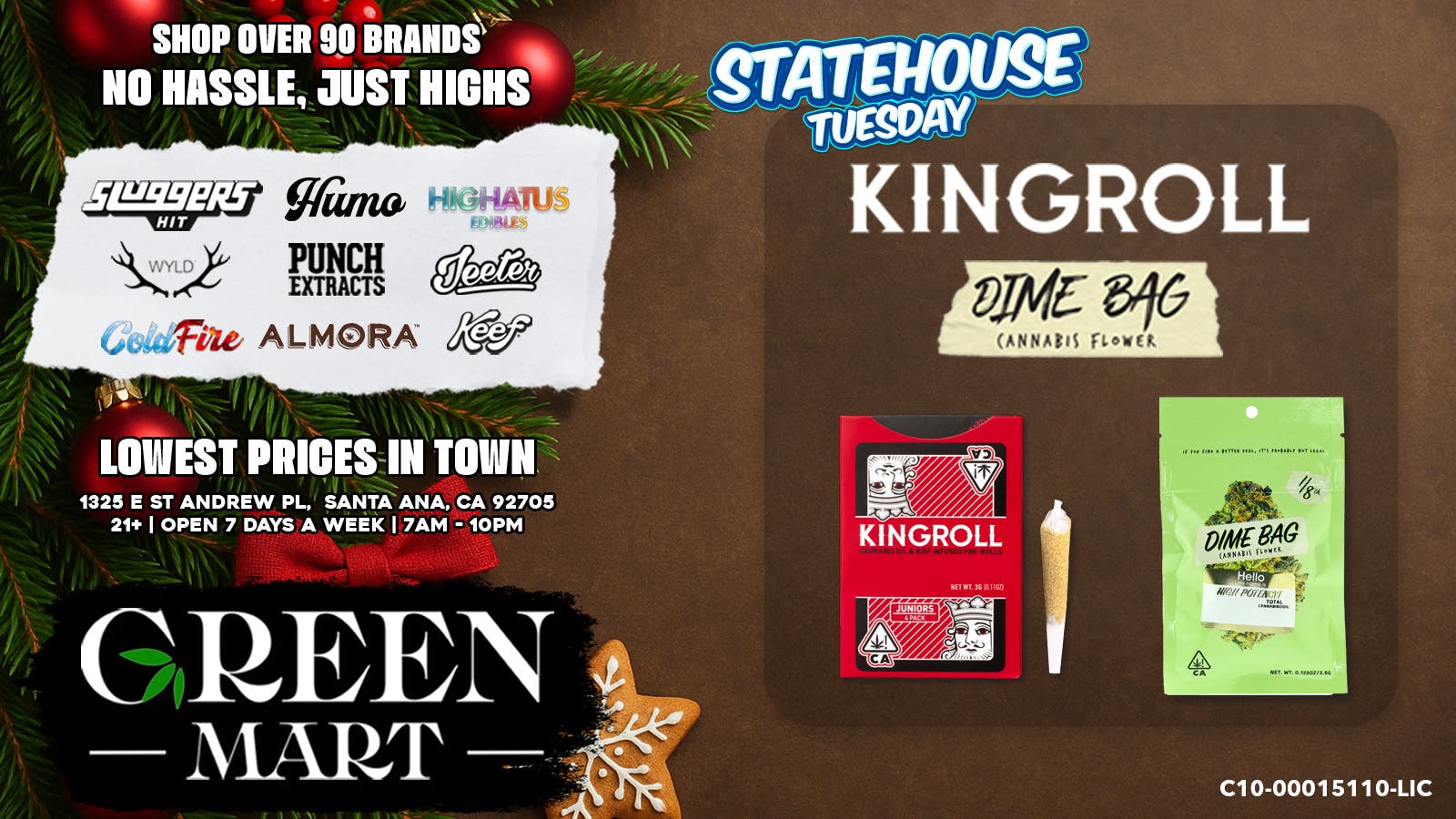 Green Mart 🔥 KINGROLL TUESDAY AT GREEN MART 🔥