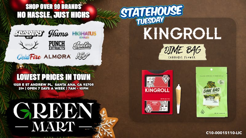 Green Mart 🔥 KINGROLL TUESDAY AT GREEN MART 🔥