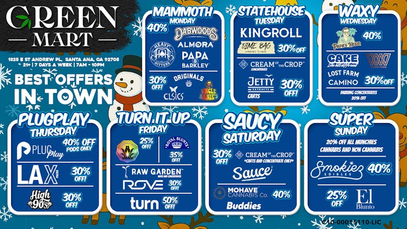 Green Mart Green Mart Weekly Specials