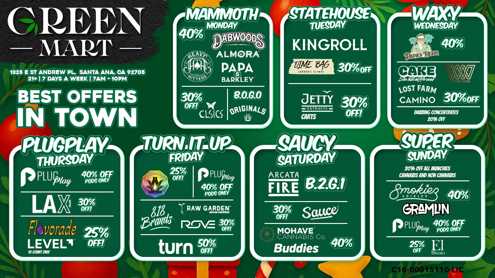 Green Mart 🎄 Sleigh the Savings at Green Mart🔥