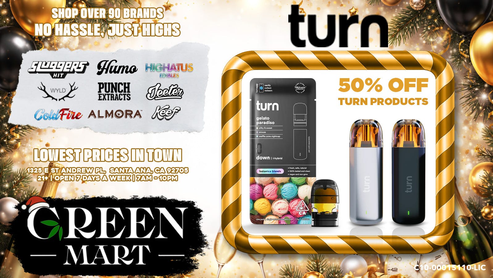 Green Mart 🔥 TURN Products 50% OFF – Limited Time Deal!