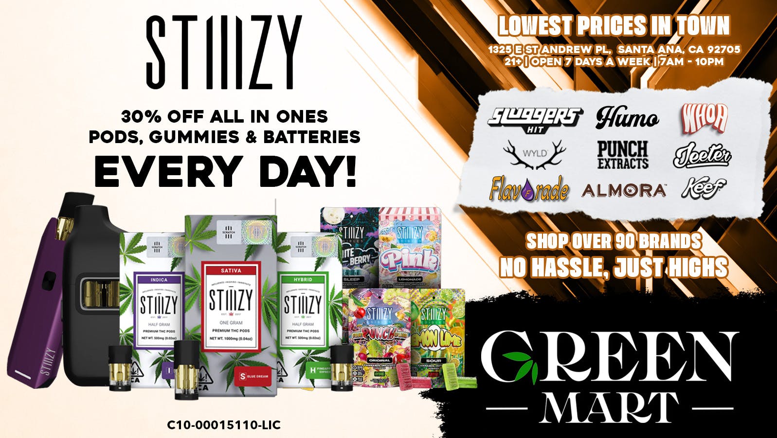Green Mart 🔥 STIIIZY Sale – 30% OFF!