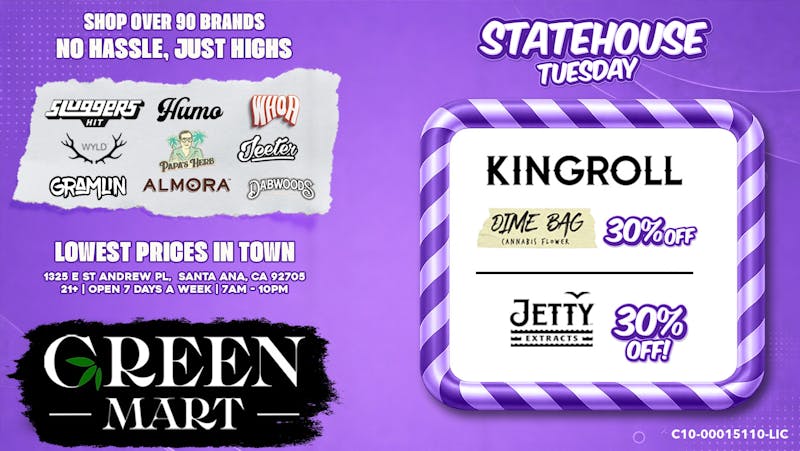 Green Mart 30% OFF King Roll