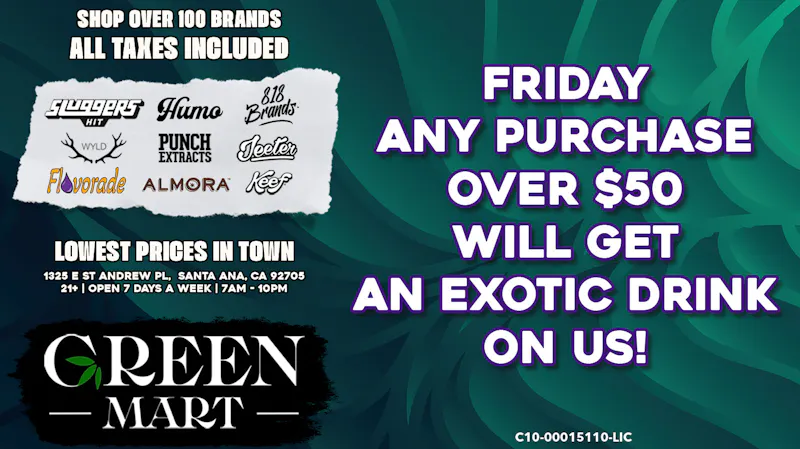 Green Mart Exotic Drink Deal