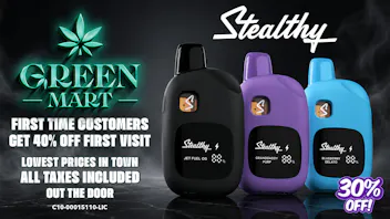 Green Mart Monday Stealthy – 30% Off 🔥