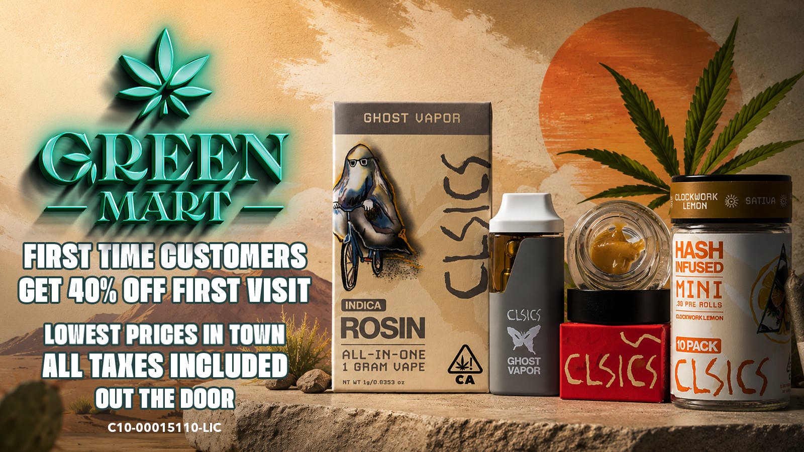 Green Mart ALL CLSICS 30%!!