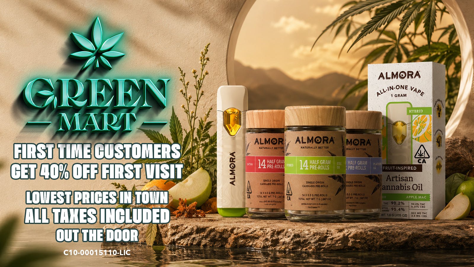 Green Mart 🔥 40% Off Almora Farms at Green Mart