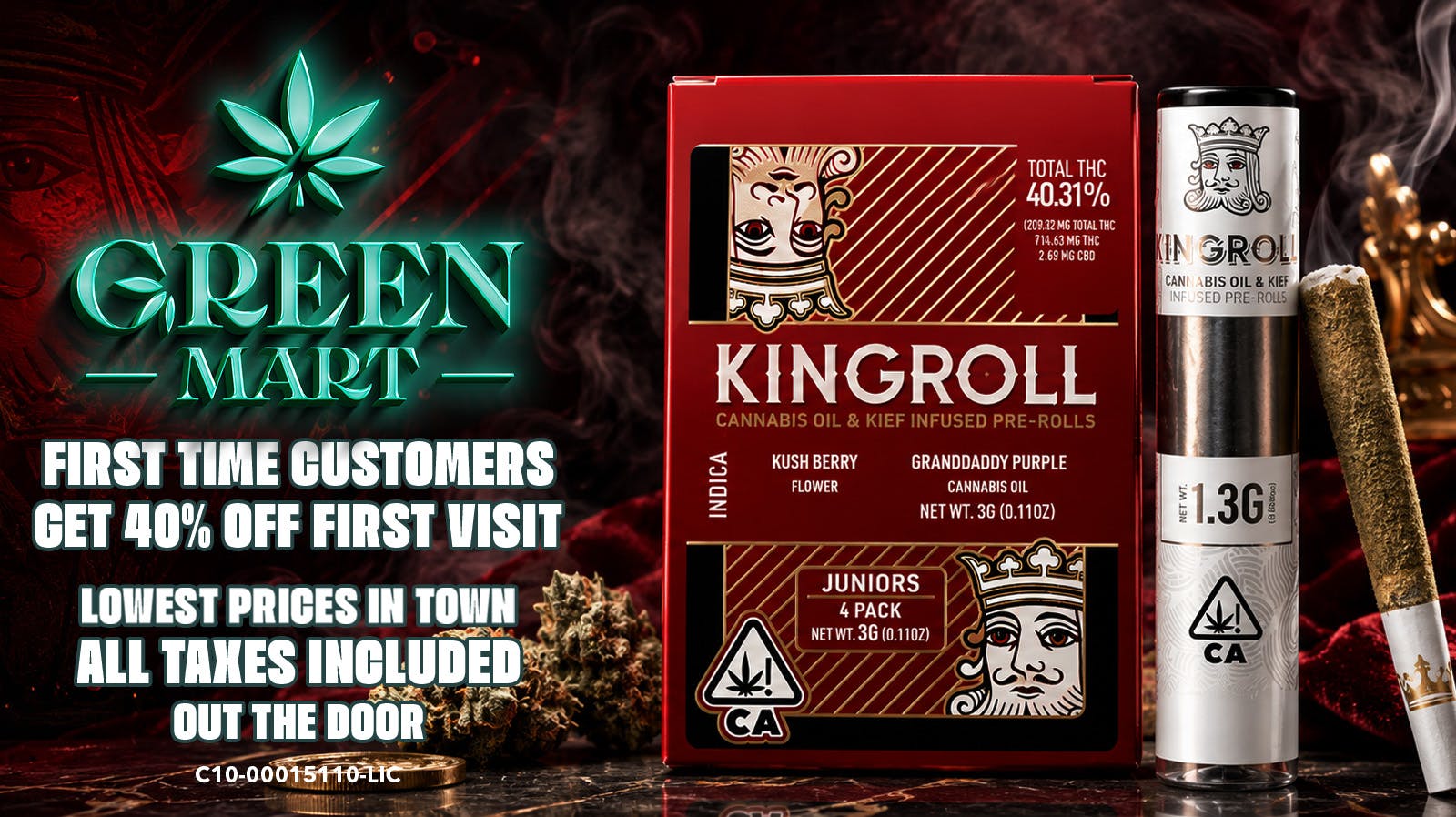 Green Mart 🔥 KINGROLL 30% OFF TUESDAY AT GREEN MART 🔥