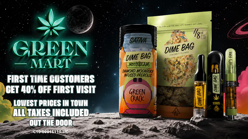 Green Mart Dimebag 30% off