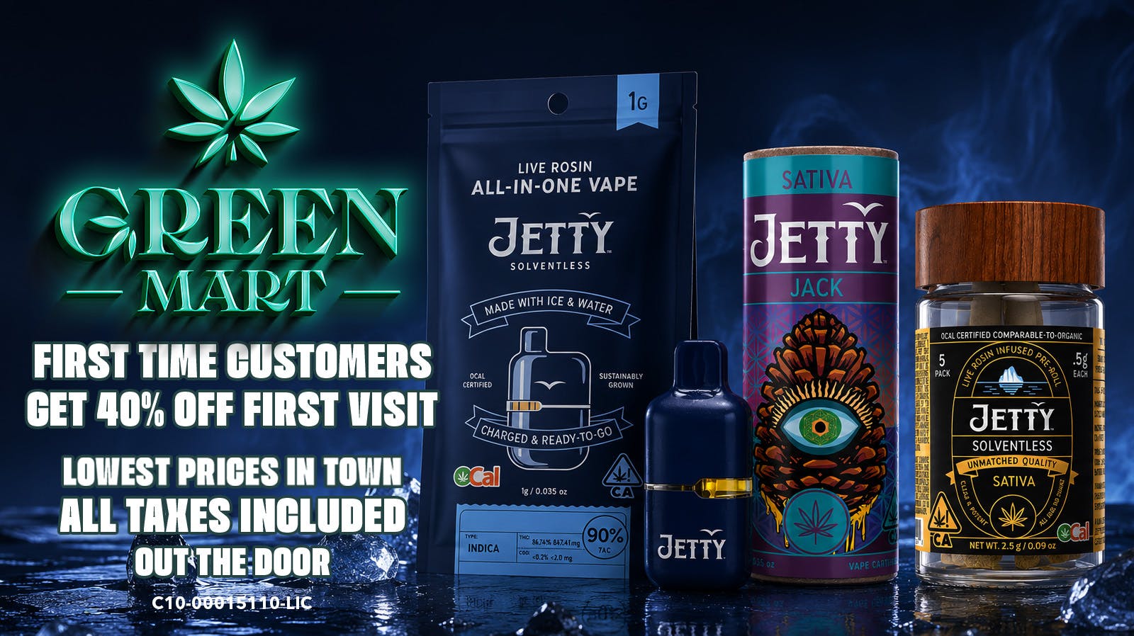 Green Mart JETTY 30% OFF Tuesday