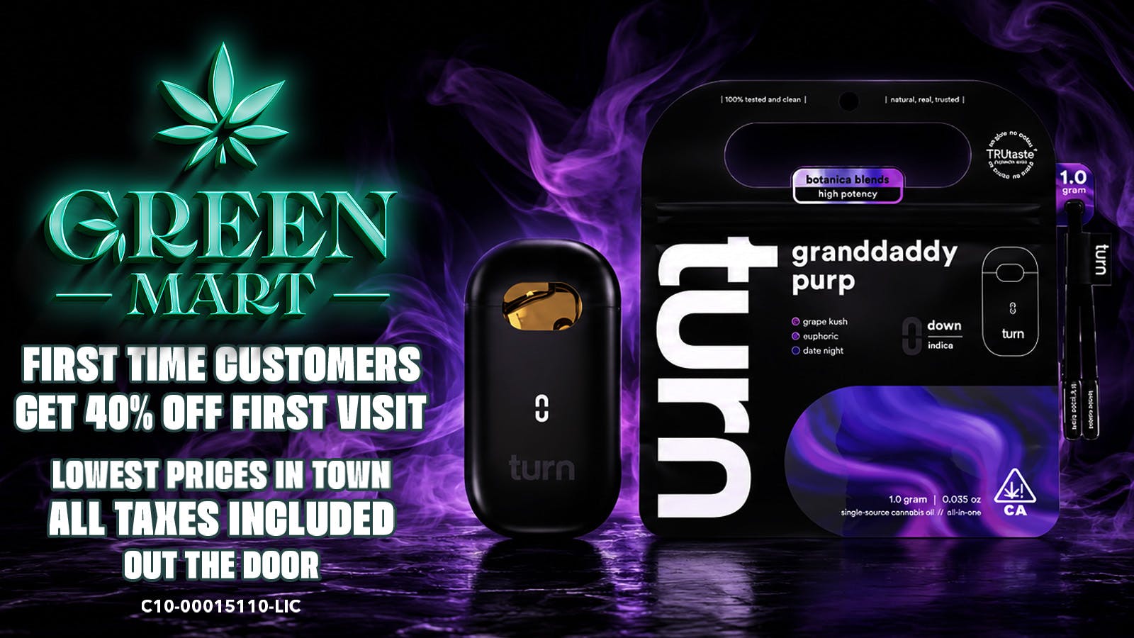 Green Mart 🔥 TURN Fridays at Green Mart! 🔥