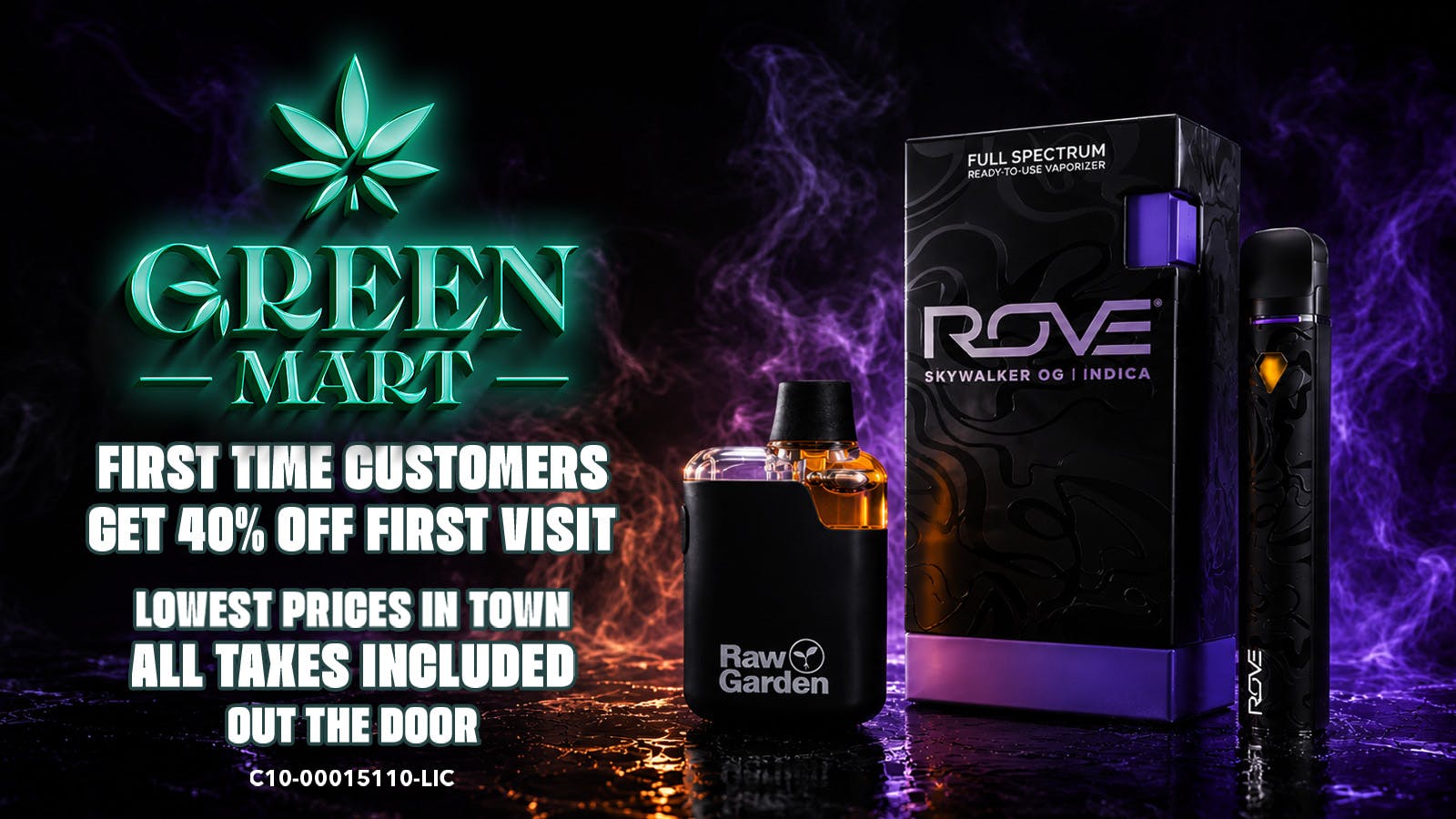 Green Mart 30% OFF ROVE AND RAW GARDEN