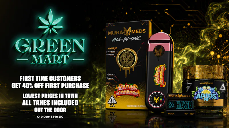 Green Mart 🔥 30% OFF Muha Meds | All Day Monday 🔥