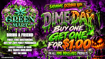 Green Mart DIME DAY at Green Mart