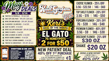 Kush Gardens - Shawnee NEW PATIENTS 40% OFF - 1/8THS START AT $9