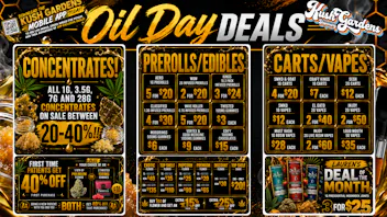 Kush Gardens - Shawnee OIL DAY DEALS ARE LIVE!!