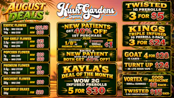 Kush Gardens - Enid BRAND NEW LOWER PRICES!!! 40% OFF NEW PATIENTS