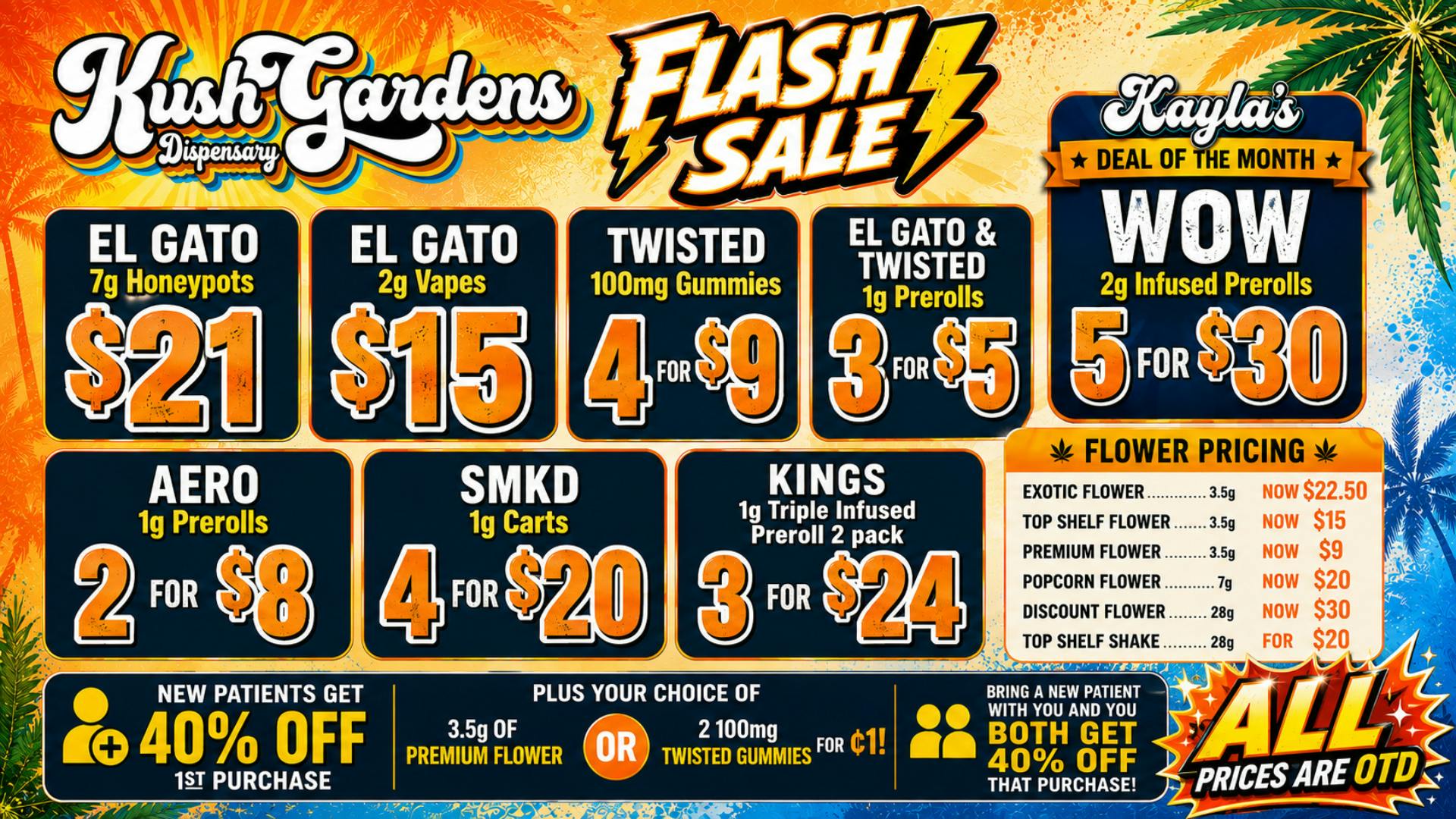 Kush Gardens - Rockwell BRAND NEW LOWER PRICES!!! 40% OFF NEW PATIENTS