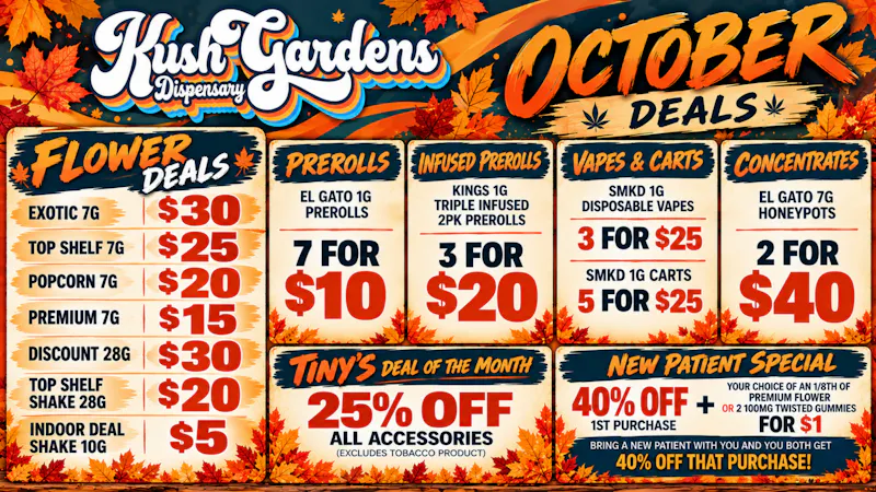 Kush Gardens - Okmulgee Fall Into Kush!!