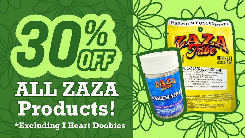 Yo'Aura ALL ZAZA Products are 30% off!