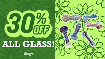 Yo'Aura ALL Glass is 30% OFF!