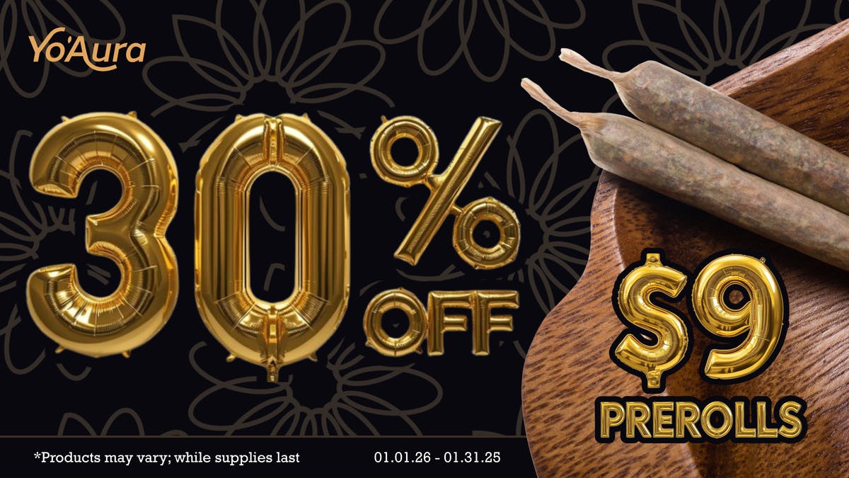 Yo'Aura $6 Dollar Prerolls!