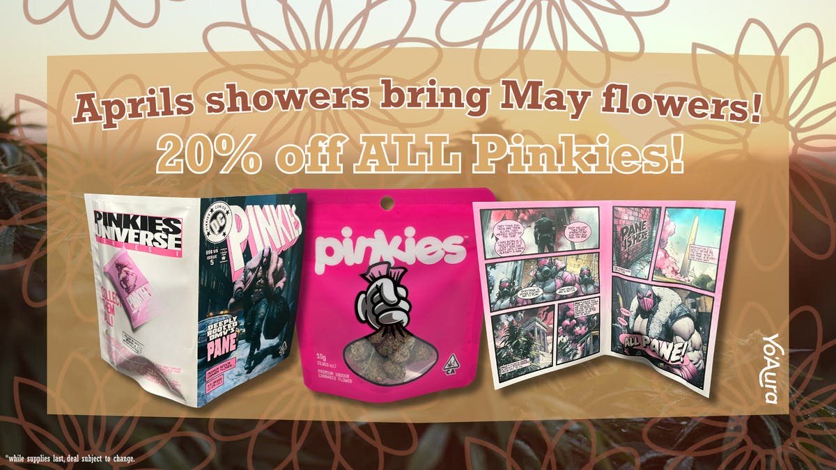 Yo'Aura 20% off ALL Pinkies!